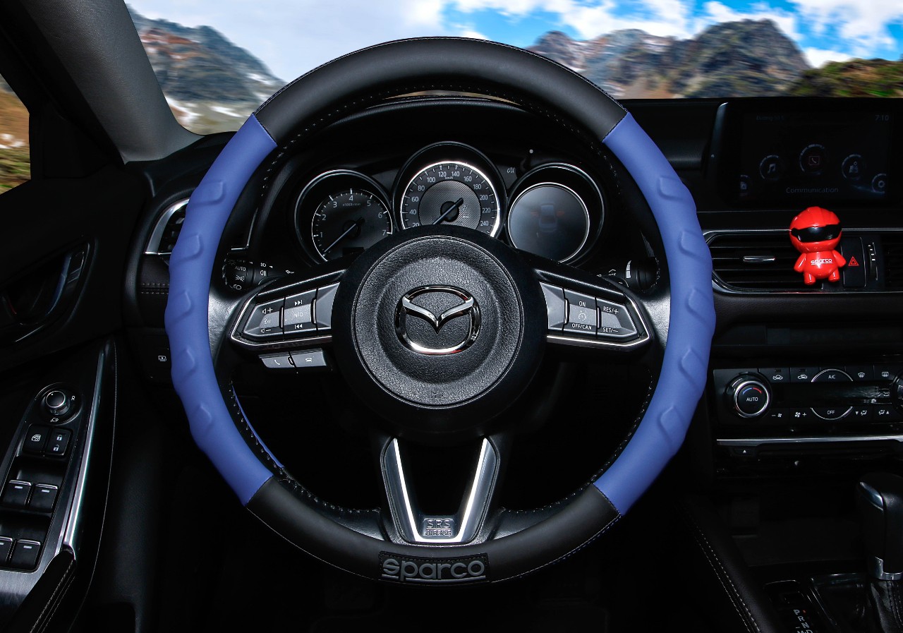 Bọc vô lăng Sparco cao cấp,da êm mềm bảo hành 12 tháng
