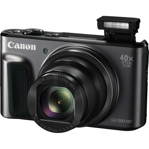 Trả góp 0%Máy ảnh Canon PowerShot SX720 HS Digital Camera đen ngôn ngữ