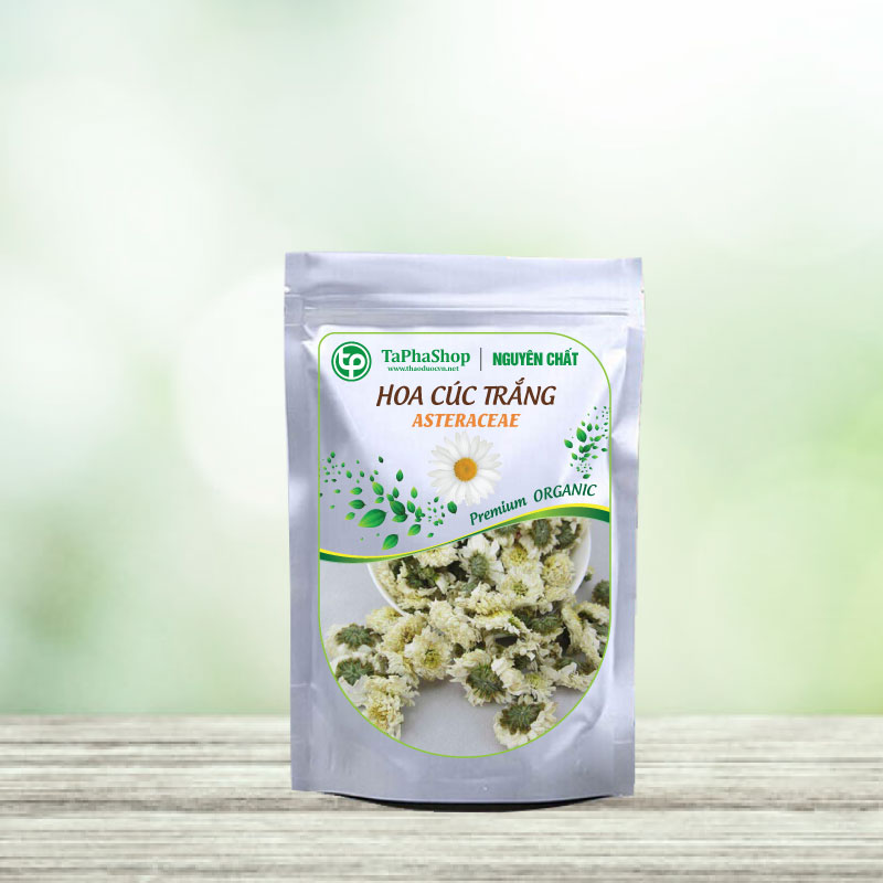 Hoa cúc trắng khô cao cấp 100g - Tấn Phát