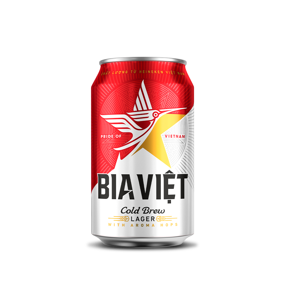 Thùng 24 lon Bia Việt 330ml
