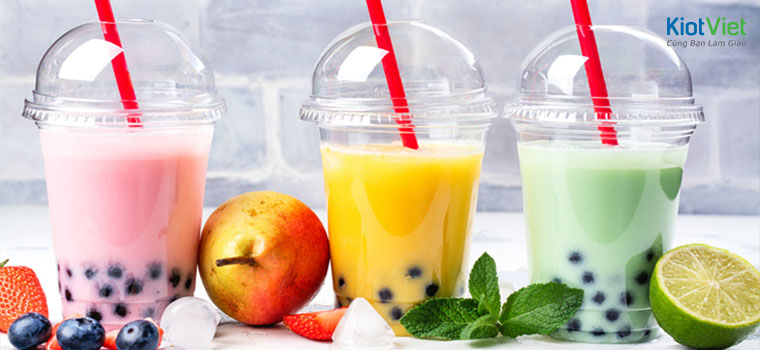Bột pha trà sữa BKB vị trà xanh lẻ 100g