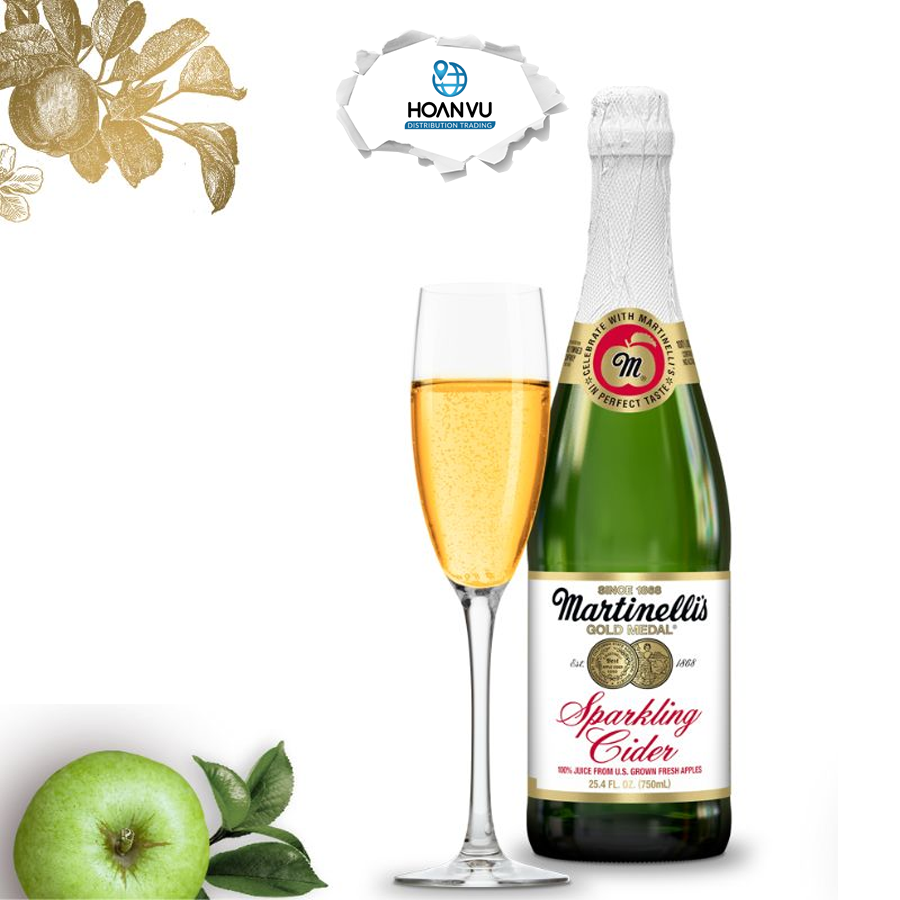 Nước Ép Táo Martinelli's Premium Sparkling Cider Apple