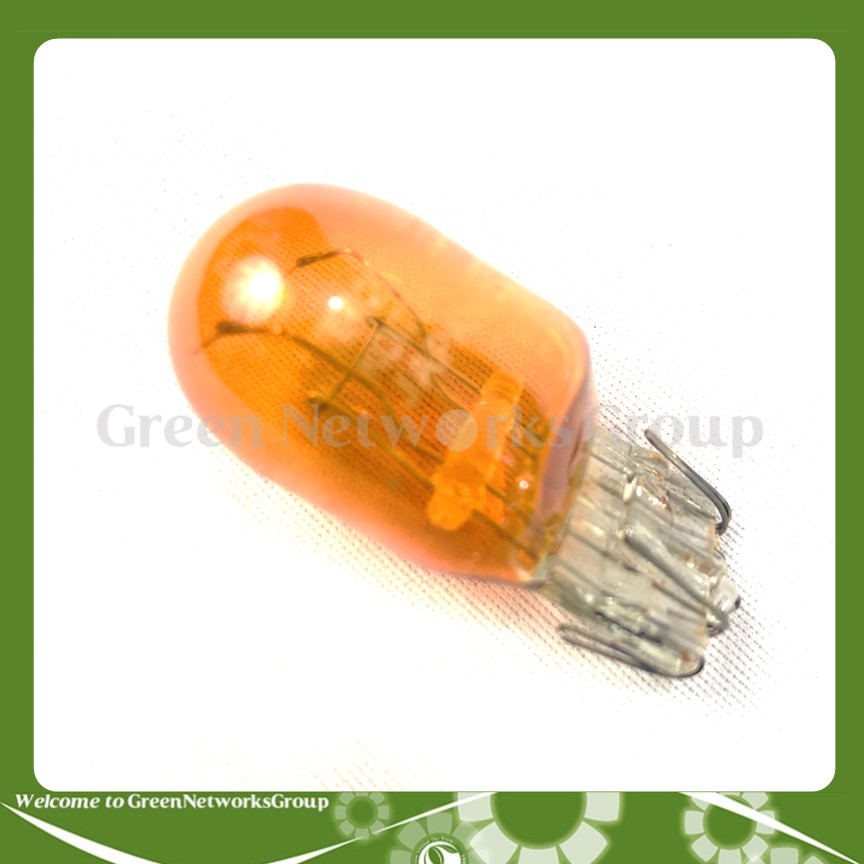 Đèn lùi ô tô chân t20 halogen cam 12v 21/5w greennetworks