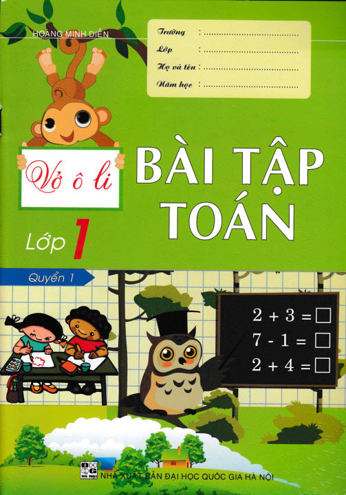 VỞ Ô LI BÀI TẬP TOÁN LỚP 1 (QUYỂN 1) – NewShop ,SKU : 833882053_VNAMZ-2310446800 >>>🇻🇳 Top1Vietnam 🛒>>> lazada.vn 🇻🇳🇻🇳🇻🇳🛒🛍🛒