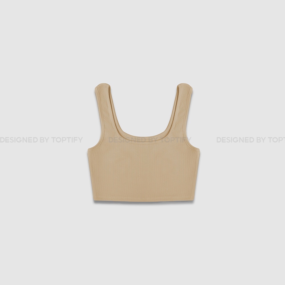 Áo croptop nữ hai dây bản to toptify chất thun bo gân co giãn blow your mind top ac220