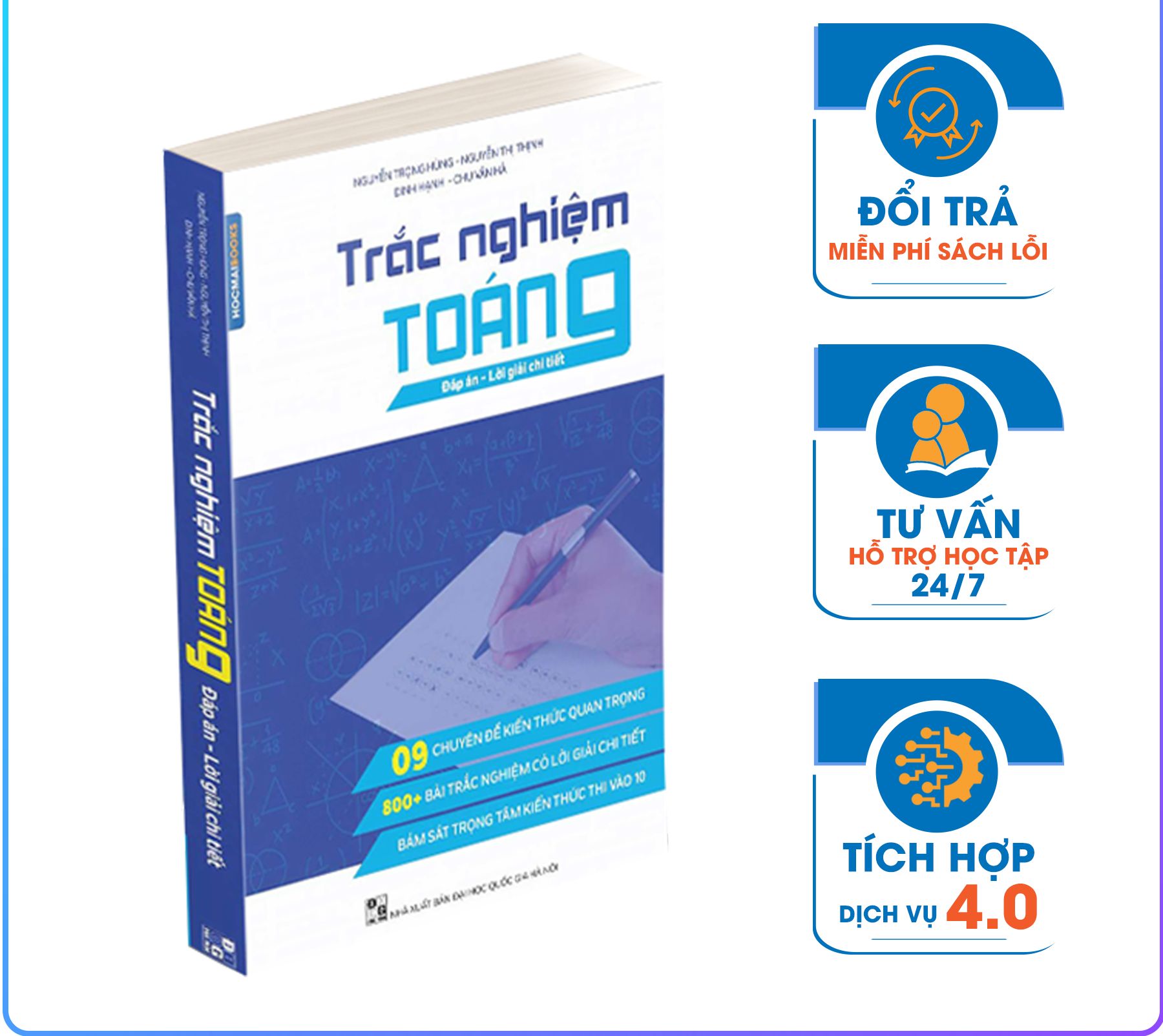 Trắc nghiệm Toán 9 - NTbooks