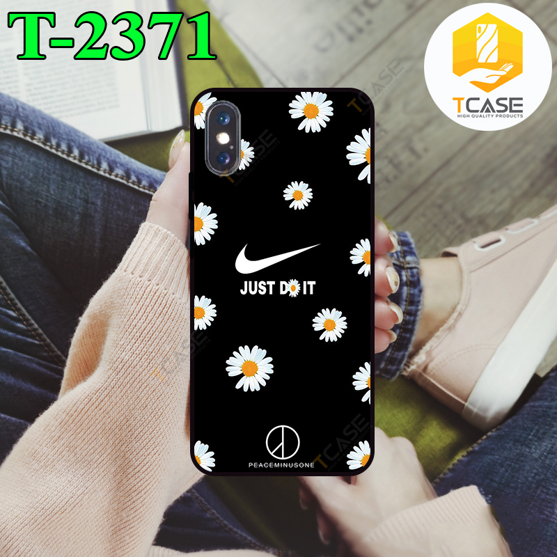 [HCM]Ốp lưng Tcase dành cho iphone X in hình hoa cúc họa mi