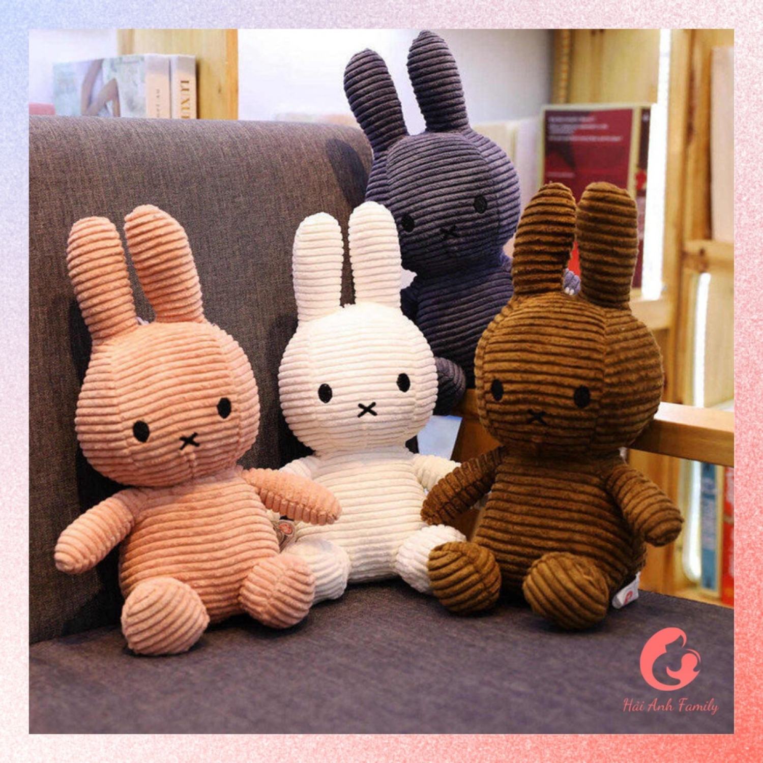 Thỏ bông Miffy cao cấp cho bé yêu size 30Cm