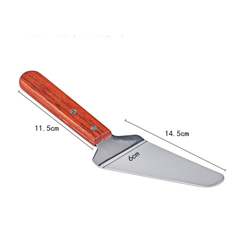 Xẻng Múc Bánh Pizza Cán Gỗ 26Cm