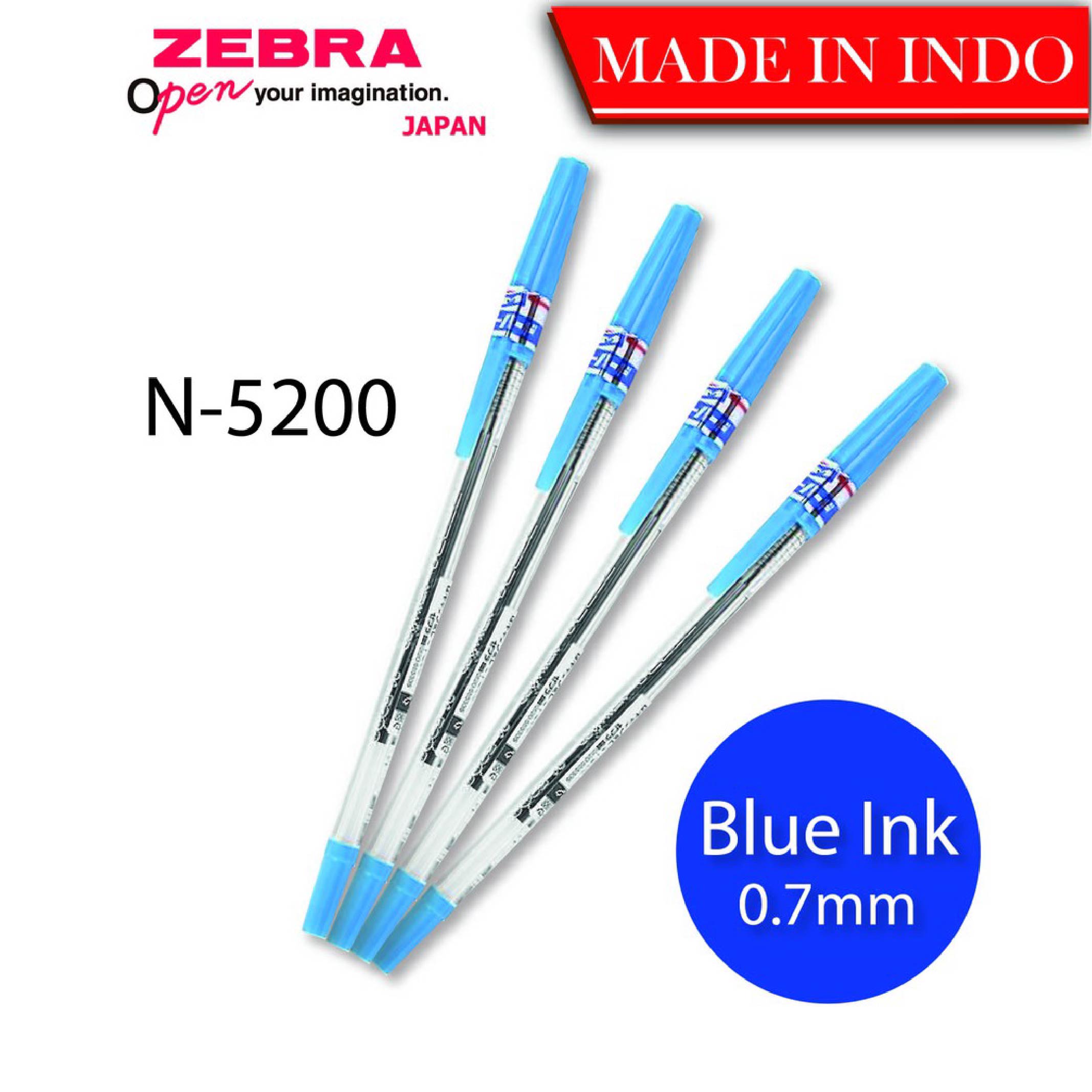 ZEBRA - Viết bi nắp N-5200 0.7 - xanh - [Chính hãng]