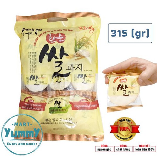 Bánh Gạo RICHY Hàn Quốc 315 gram ( Bánh Gạo Richy )