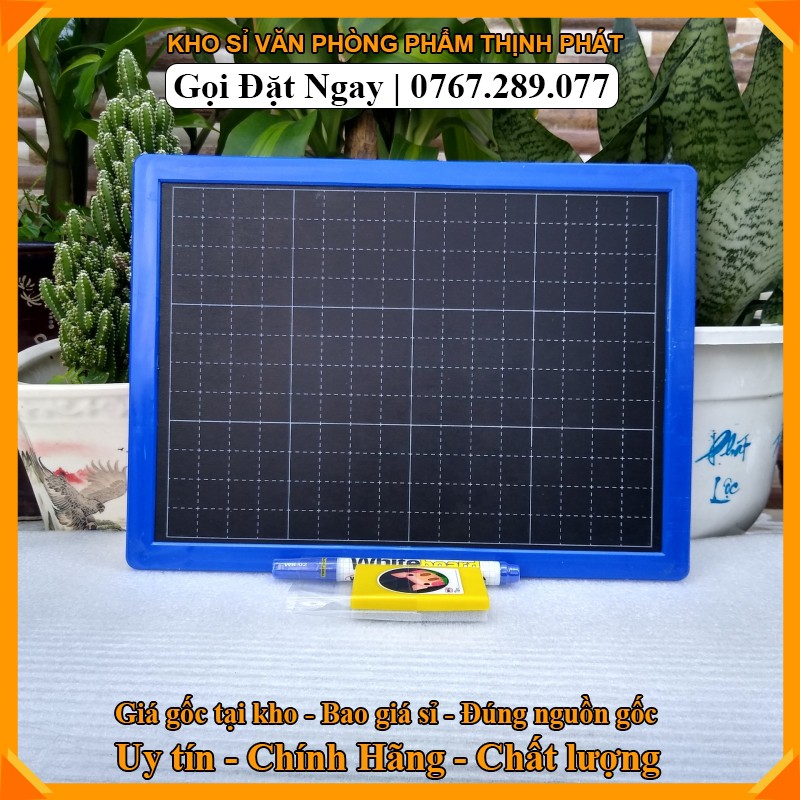 [HCM]Bảng Học Sinh 2 mặt hàng thương hiệu WINQ (1 mặt viết bút dạ + 1 mặt phấn)
