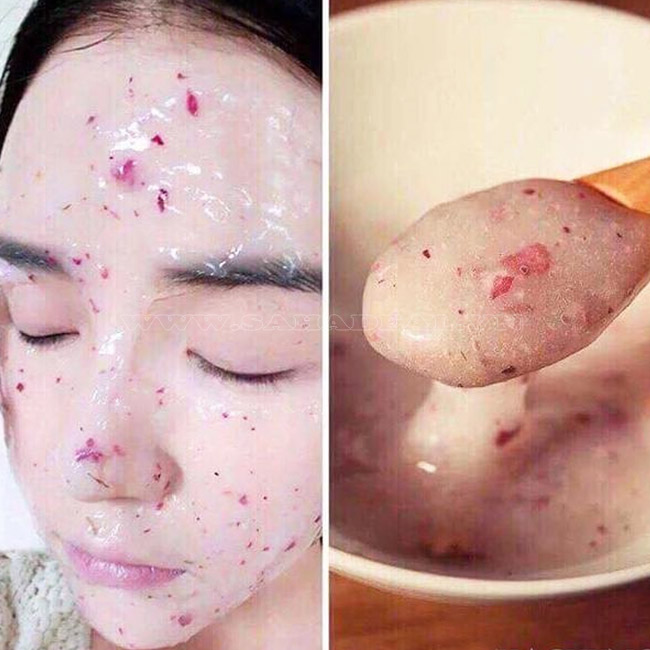 Mặt nạ hoa hồng handmade GT345
