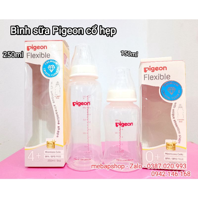 BÌNH SỮA PP PIGEON  STREAMLINE 150ML/250ML
