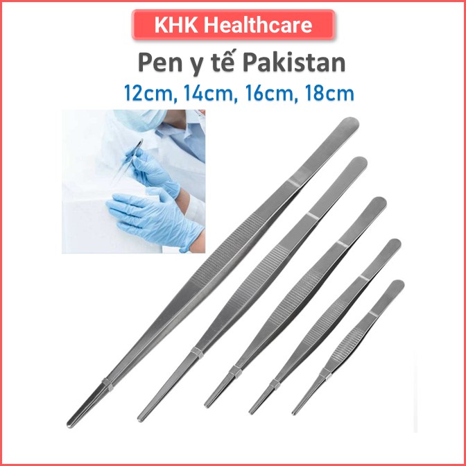 Nhíp y tế THĂNG - ĐẦU TÙ không mấu đủ size dùng trong sơ cứu, phẫu thuật, spa và gia đình