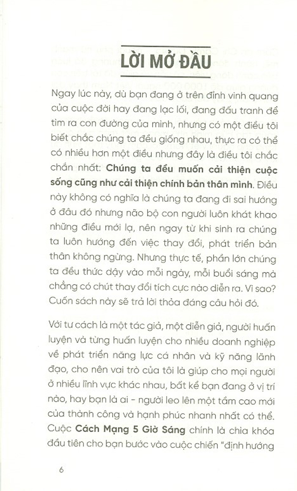 Cách Mạng 5 Giờ Sáng