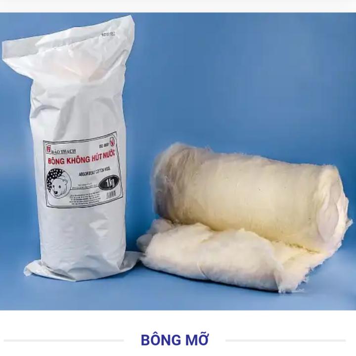 Bông mỡ không thấm nước Bảo Thạch 1kg