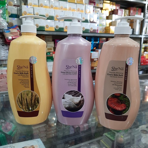 Sữa tắm dưỡng da She'na 1200ml Malaysia