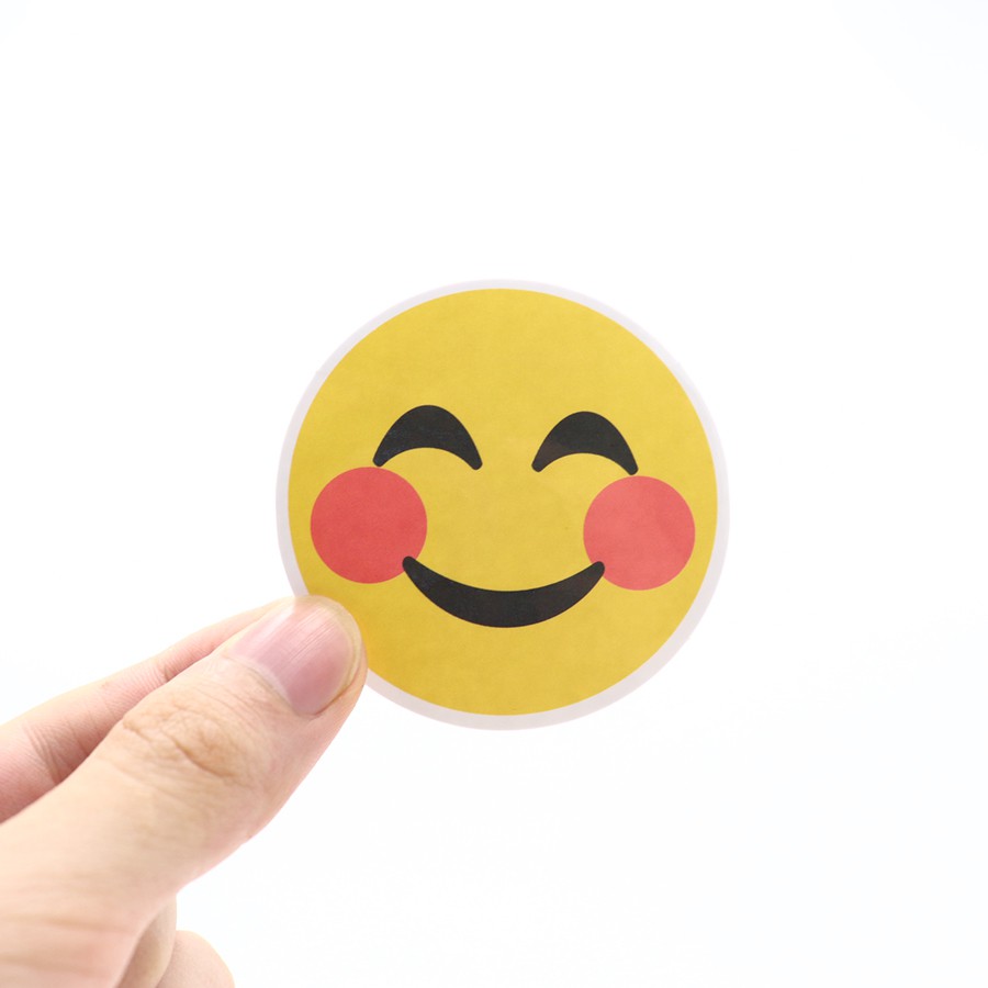 Bộ 50 Sticker Hình EMOJI Cute