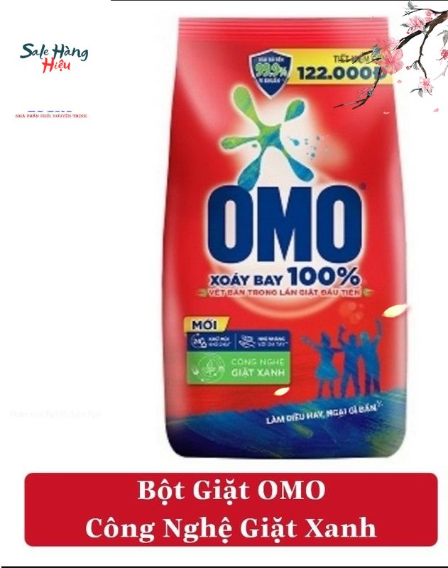 Bột Giặt Omo 5,7 Kg Hệ bột thông minh - Hương thơm tươi mới từ hạt lưu hương