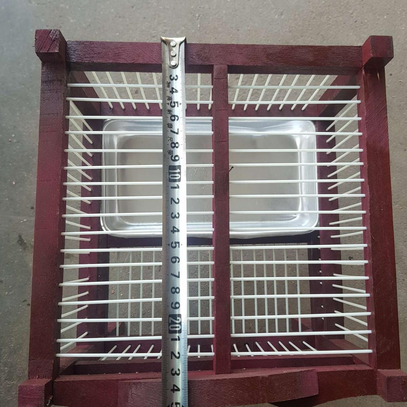 Lồng tắm cho chim kèm khay nhôm