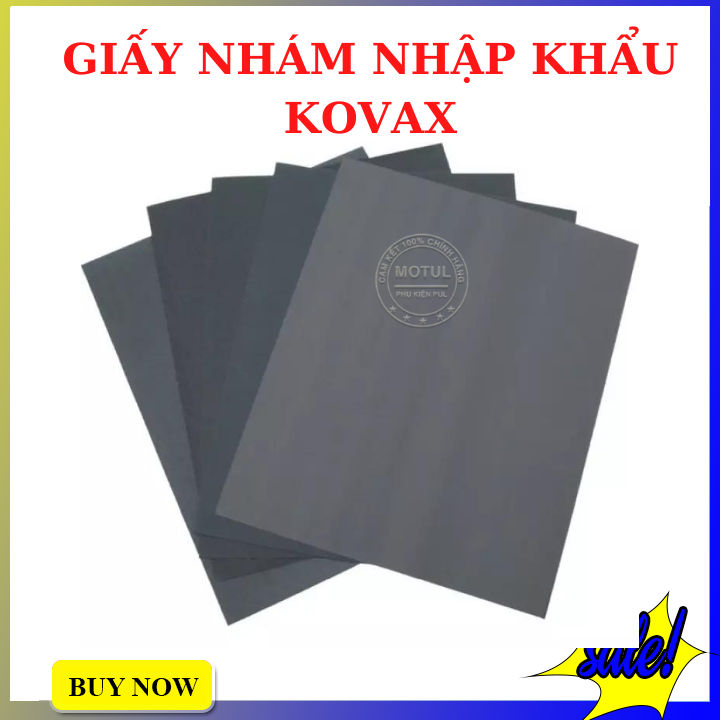 Giấy nhám nước nhập khẩu nhật kovax giá 1 tờ