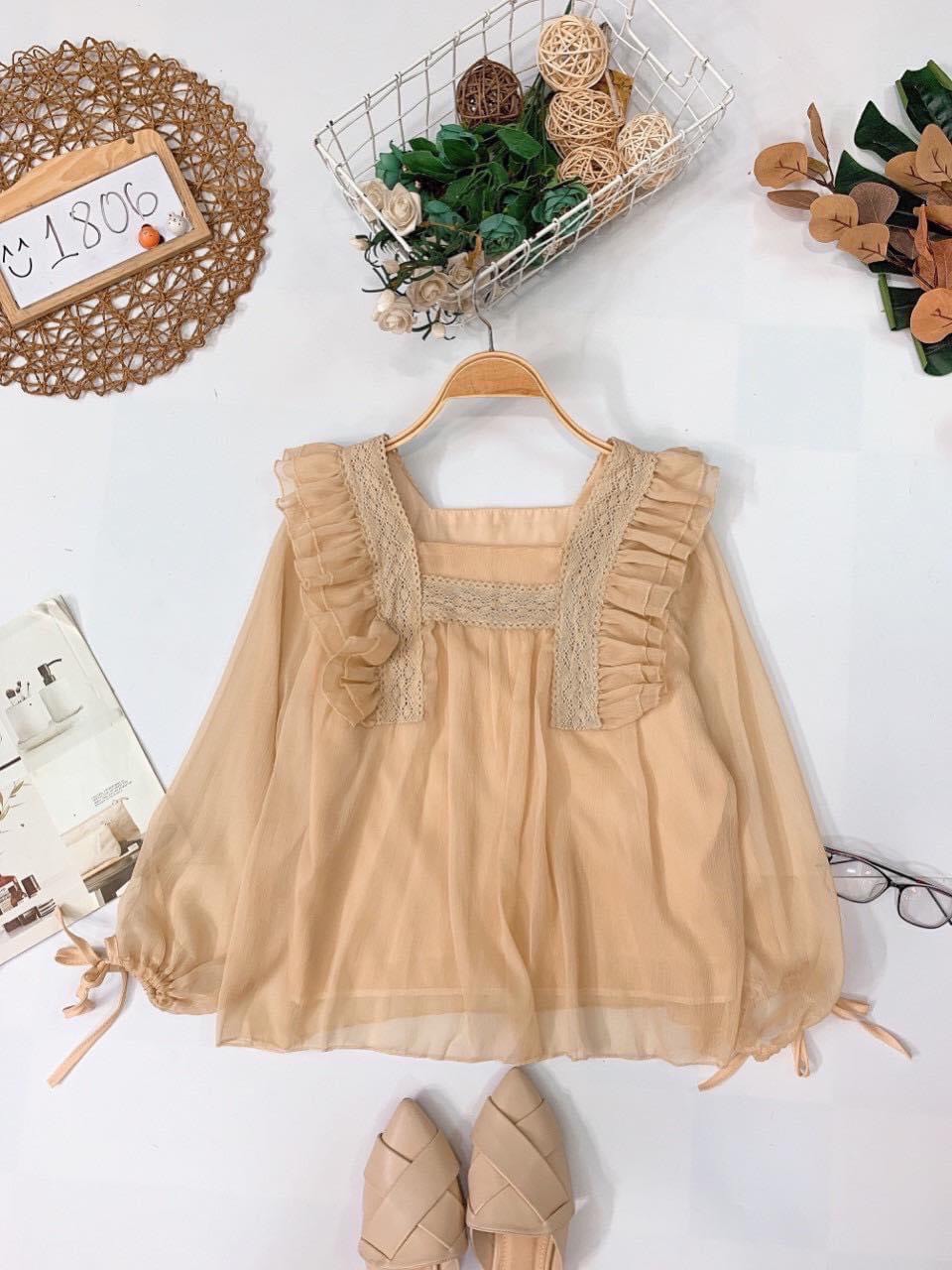 Áo Voan Kiểu Hot Trend Công Chúa Điệu Đà TTSLA0264