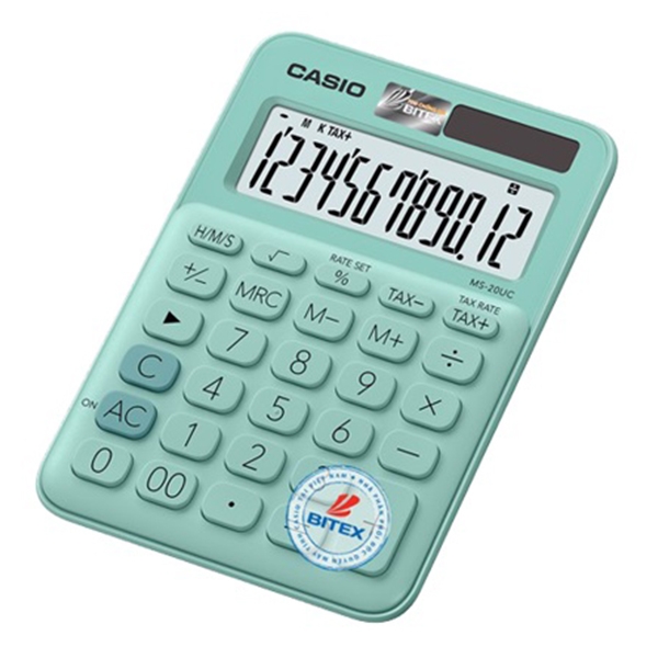 Fahasa - máy tính để bàn casio ms 20uc - gn