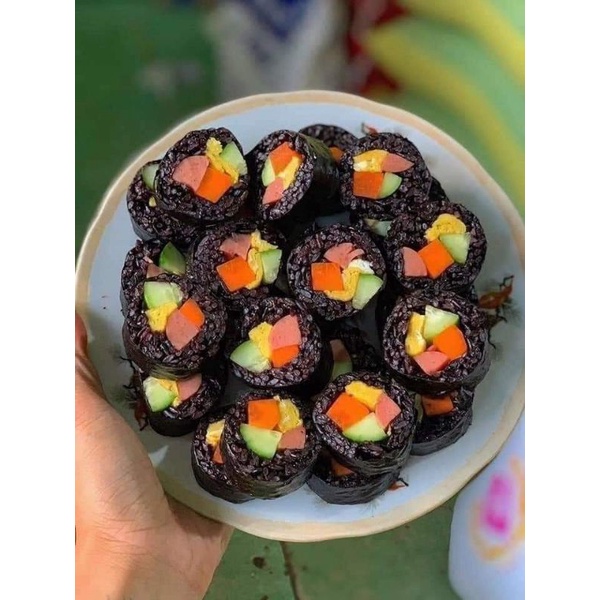 1kg Gạo lứt đen (dẻo ngon) ăn kiêng Eatclean