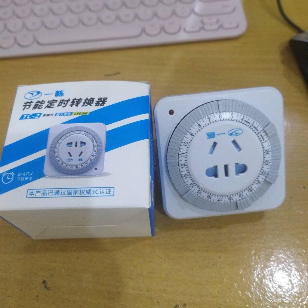 Ổ cắm hẹn giờ chỉnh cơ dành cho hồ cá