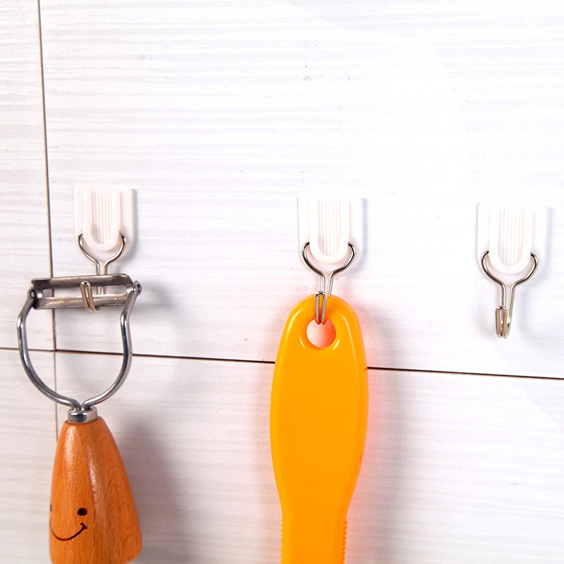 Vỉ 6 móc treo dán tường tiện dụng