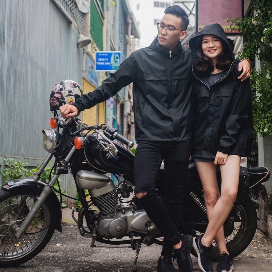 [ ĐEN ] Áo Khoác Dù WaterProofing