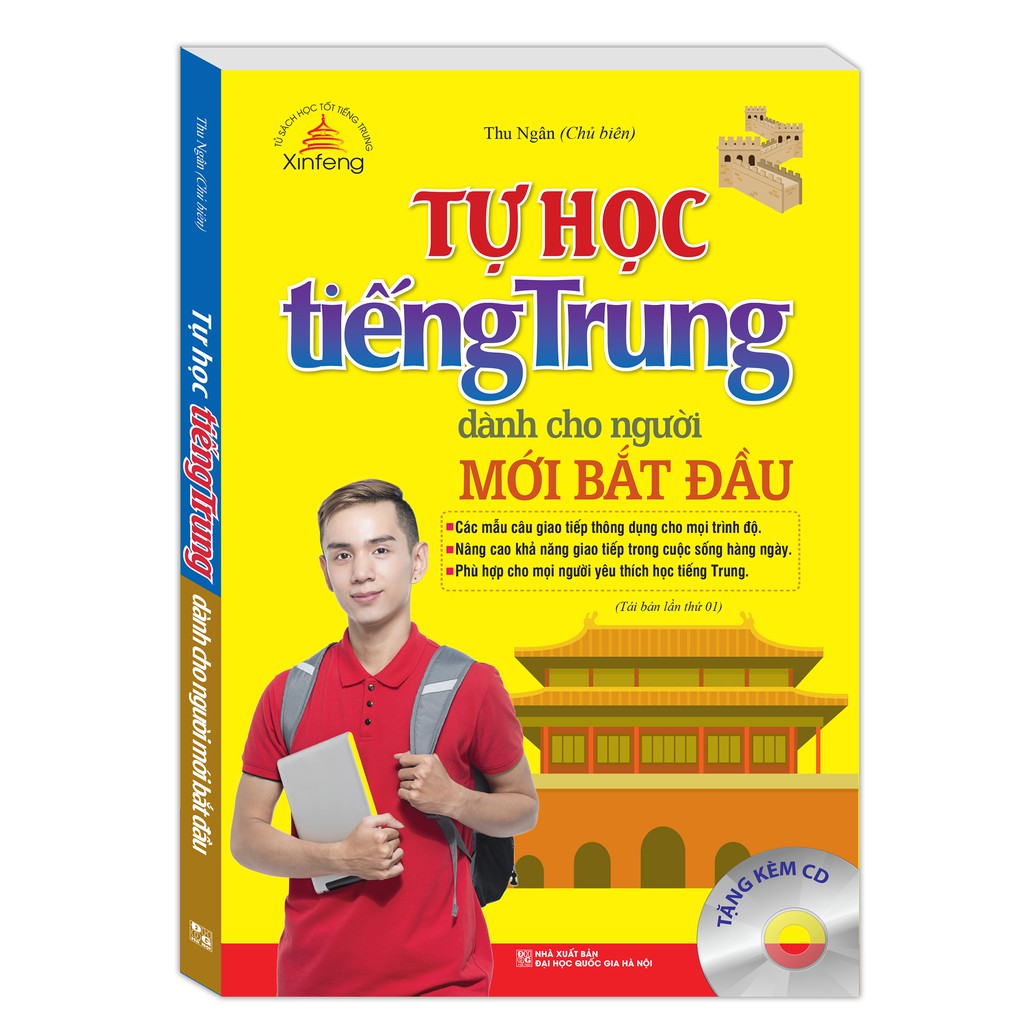 Sách - tự học tiếng trung dành cho người mới bắt đầu