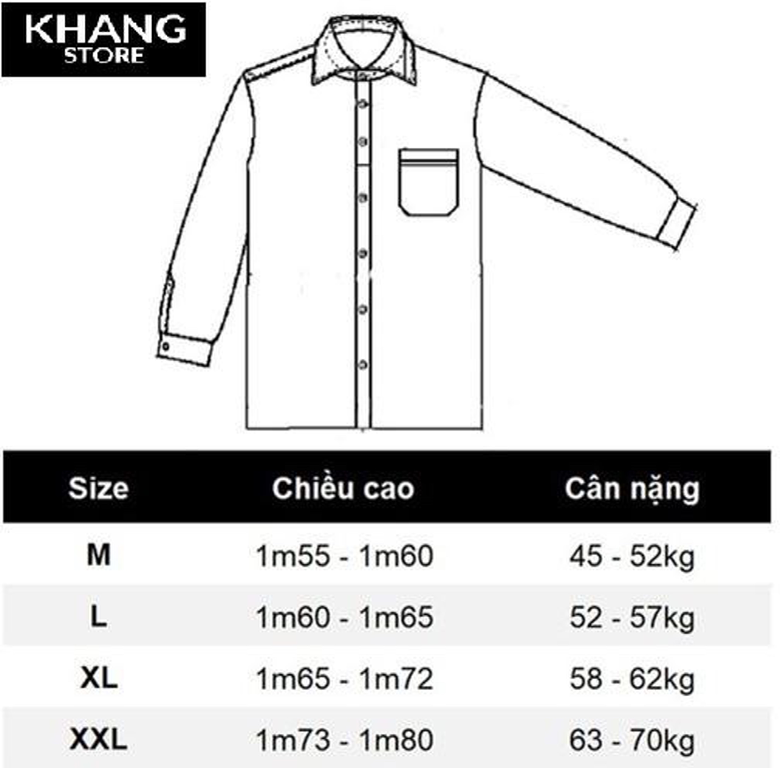 Áo sơ mi nam cổ tàu