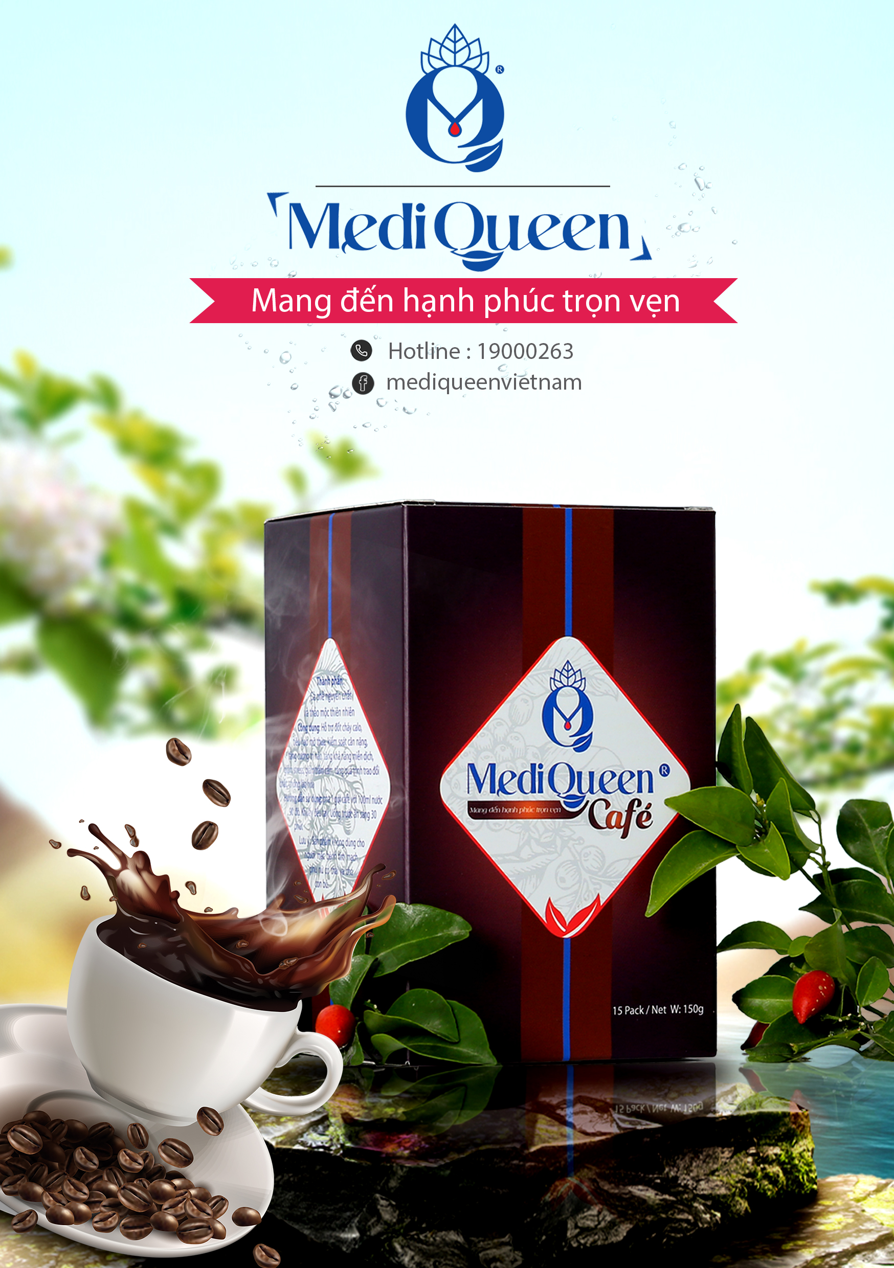 Combo mua 4 tặng 1 cafe mediqueen
