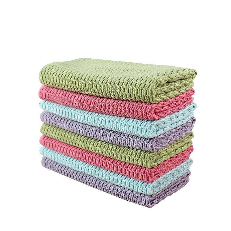 Bộ 5 khăn Microfiber chuyên dụng lau xe ô tô 40 x 40