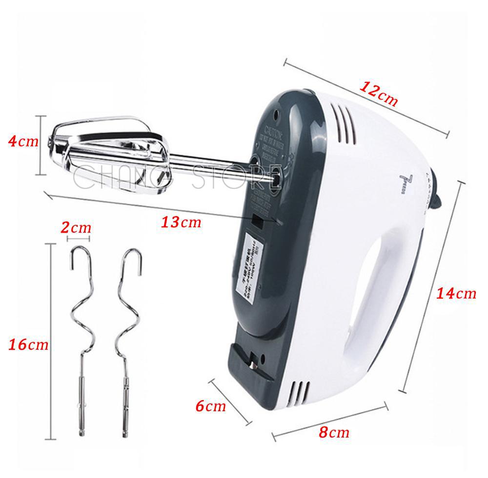 Máy Đánh Trứng Cầm Tay 7 Cấp Đô, Tiện Dụng, Siêu Bền