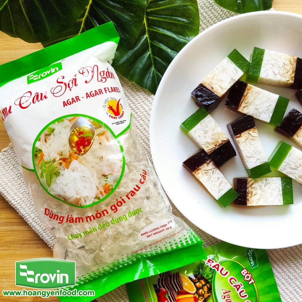 Rau câu sợi ngắn Rovin 20gr - Set 2 gói