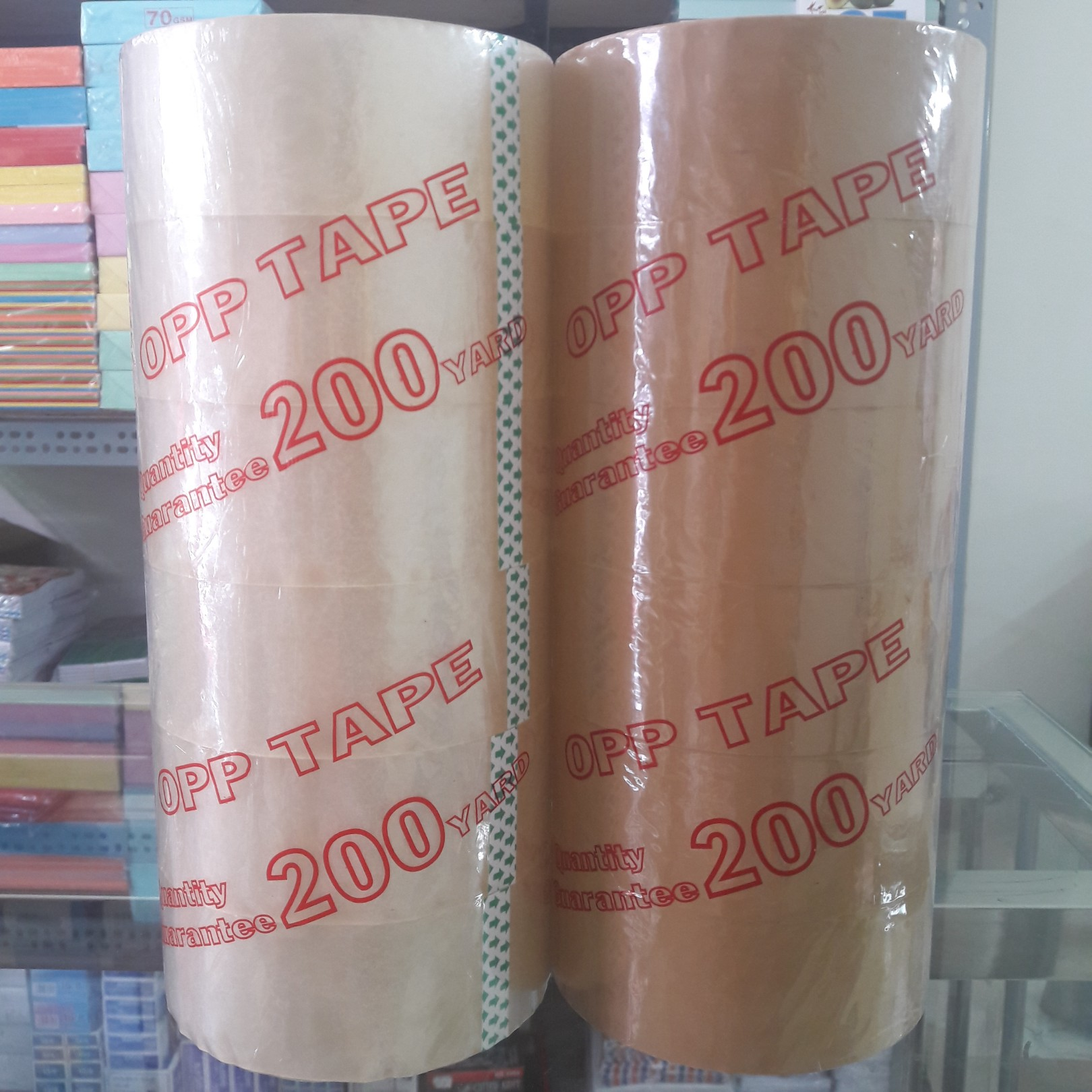 Combo 6 cuộn băng keo 200 yard 1kg6