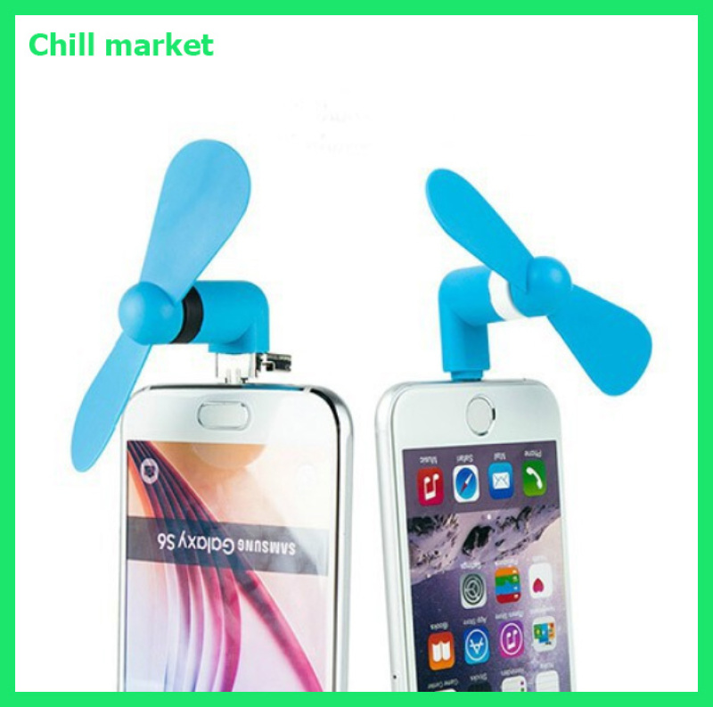 Bảng giá Quạt Mini 3 Chân Cánh Rời Dành Cho Điện Thoại Android – Iphone Chill market Phong Vũ