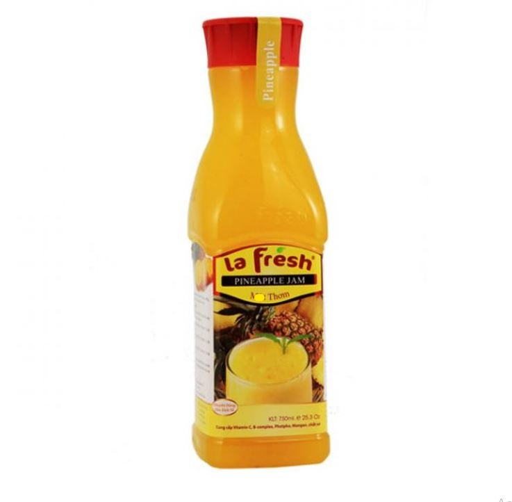 SINH TỐ THƠM LA FRESH 650ML (12/T)- PINEAPPLE SMOOTHIES