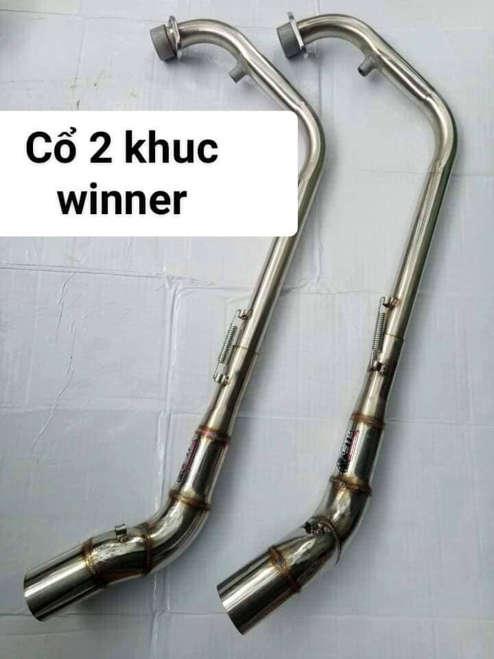 Cổ 2 khúc lắp các dòng pô độ dành cho xe winer