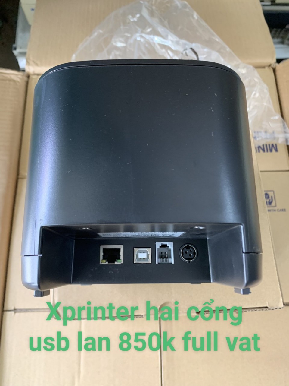 máy in nhiệt khổ 80mm xprinter Q80b cổng usb