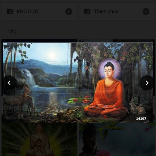 Tranh Phật Tổ 3D dán tường