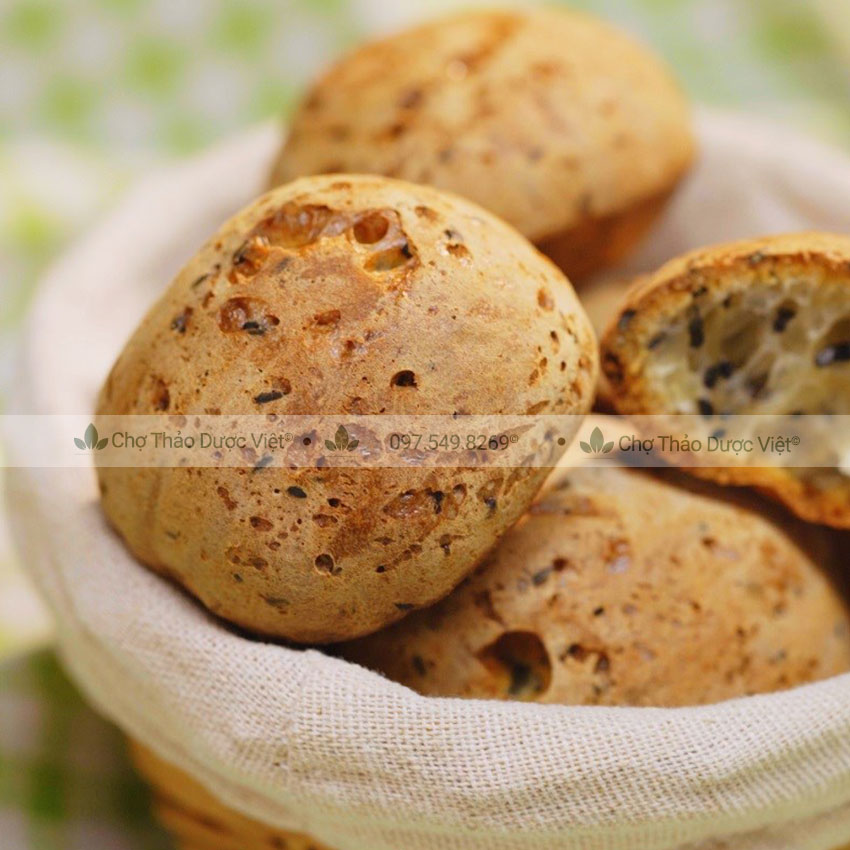 Hạt mè đen hữu cơ 100g ( Vừng đen khô làm sốt mè rang thơm ngon) - Chợ Thảo Dược Việt
