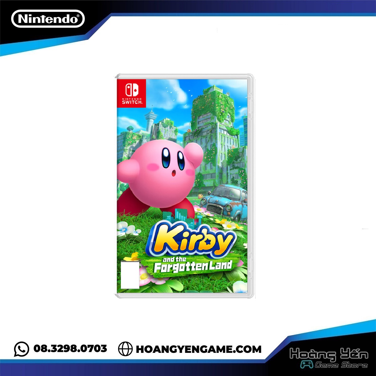 Băng Game Kirby and the Forgotten Land Nintendo Switch