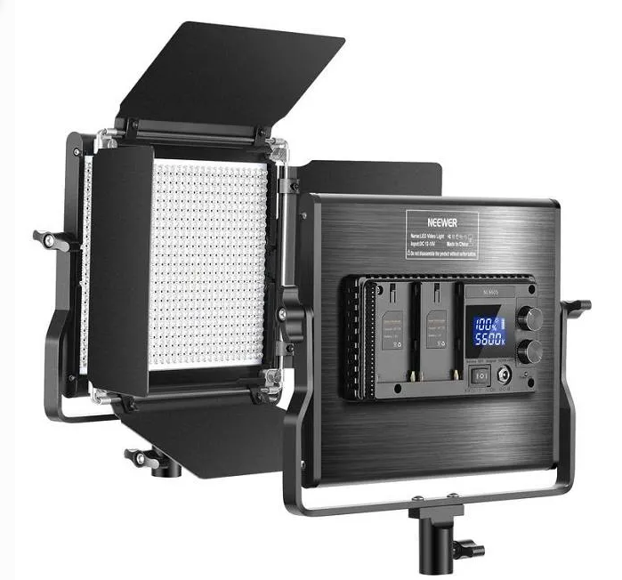 Bộ 2 đèn led bi-color neewer nl660s