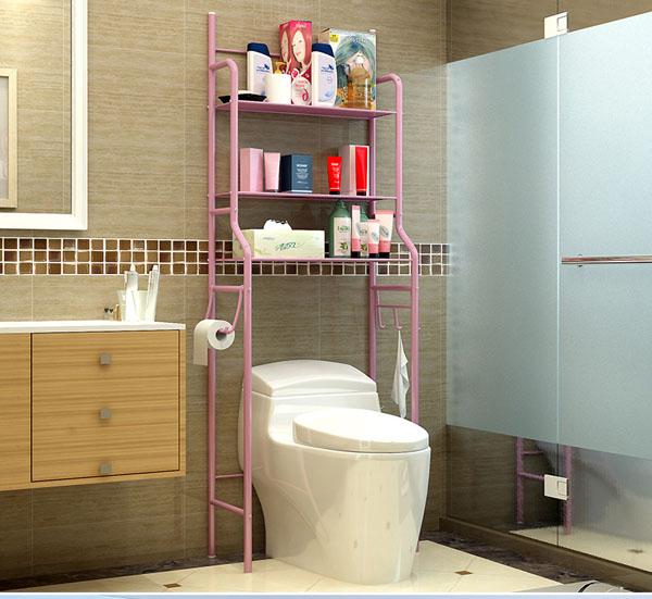 kệ sắt sau bồn cầu