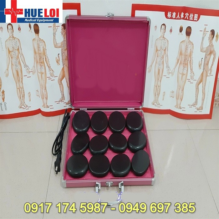 Hộp hấp đá nóng kèm đá