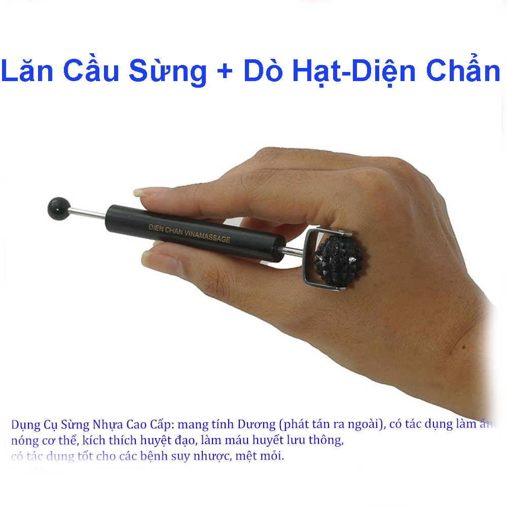 Lăn Cầu Sừng + Dò Hạt - Dụng Cụ Diện Chẩn Vinamassage